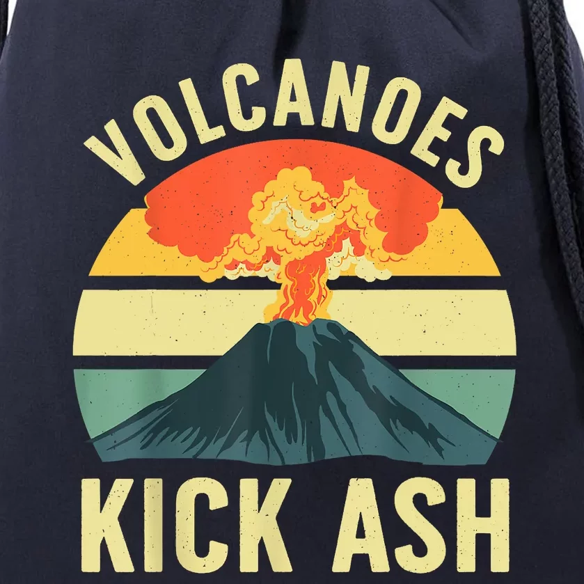 Cool Volcano For Women Volcanic Ash Volcano Lover Drawstring Bag