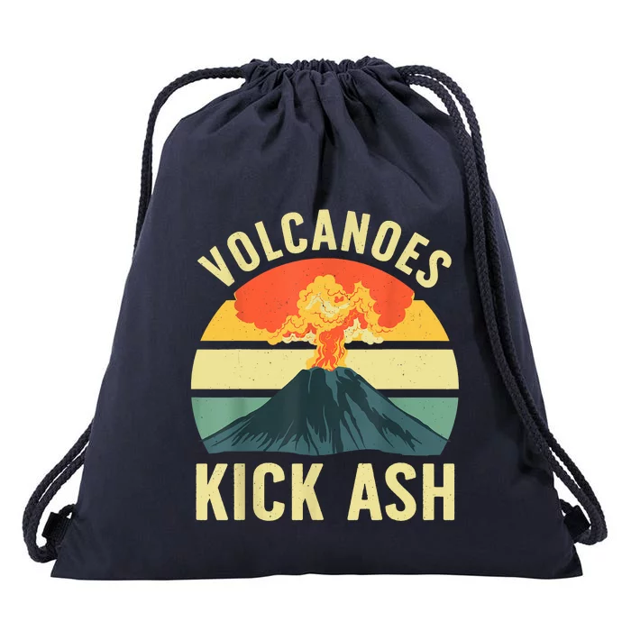 Cool Volcano For Women Volcanic Ash Volcano Lover Drawstring Bag