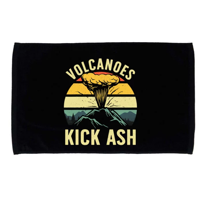 Cool Volcano For Men Women Volcanic Ash Volcano Lover Microfiber Hand Towel