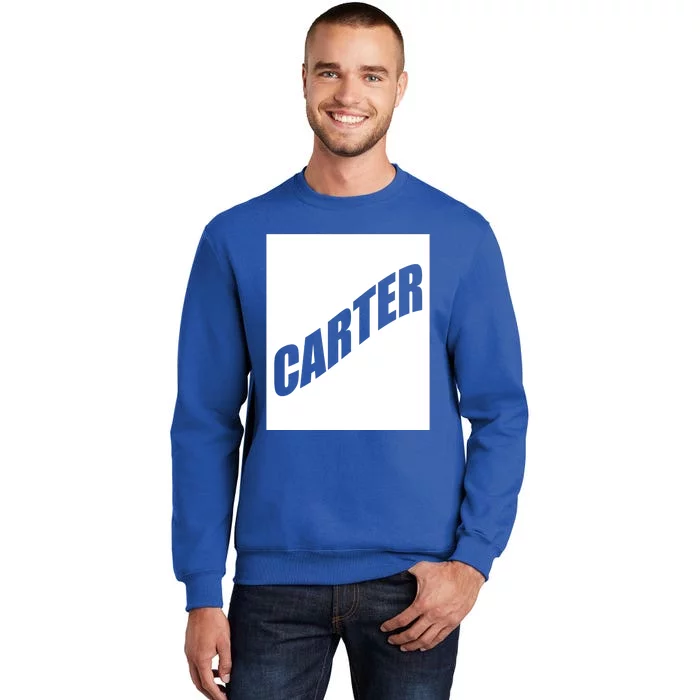 Carter Valentine Friend Son Husband First Name Family Gift Tall Sweatshirt