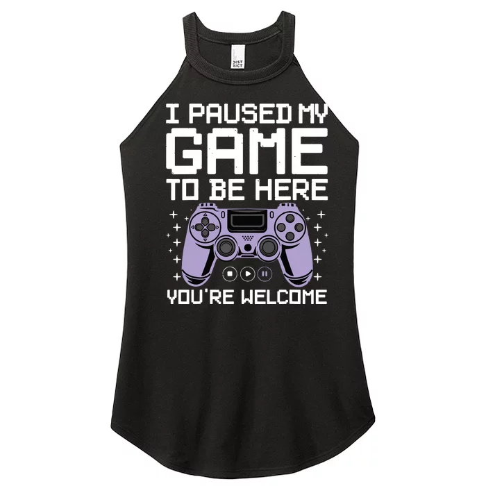 Cool Video Game Art For Men Women Video Gamer Gaming Lover Women’s Perfect Tri Rocker Tank