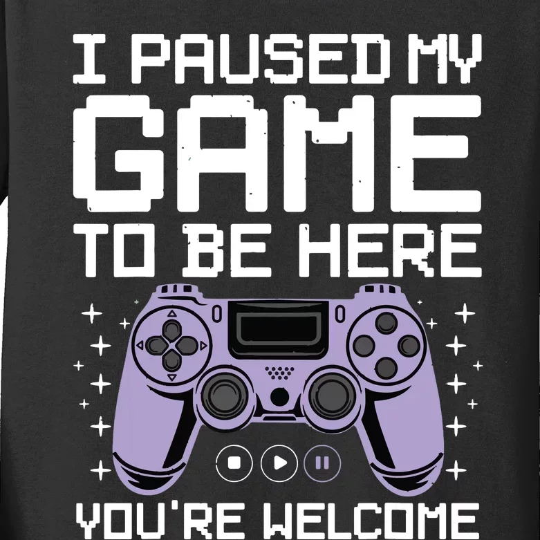 Cool Video Game Art For Men Women Video Gamer Gaming Lover Kids Long Sleeve Shirt