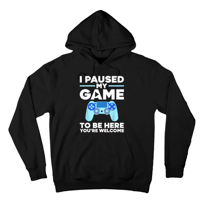 Cool Video Game Art For Men Women Video Gamer Gaming Lover Tall Hoodie