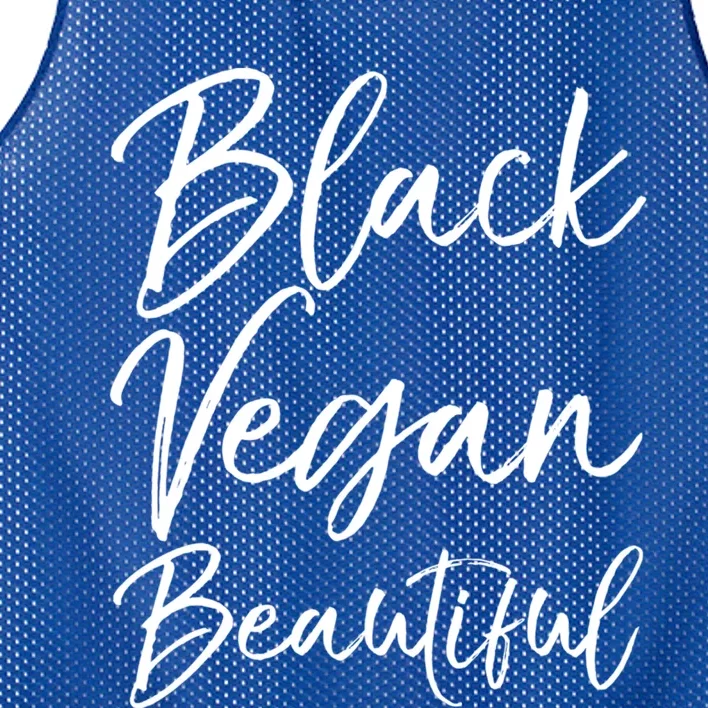 Cute Vegan Gift For Black Cute Black Vegan Beautiful Gift Mesh Reversible Basketball Jersey Tank