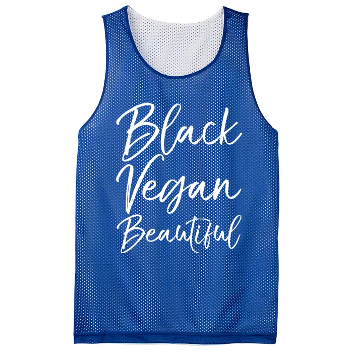 Cute Vegan Gift For Black Cute Black Vegan Beautiful Gift Mesh Reversible Basketball Jersey Tank