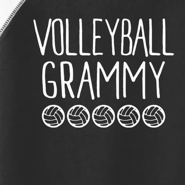 Cute Volleyball GrammySports Toddler Fine Jersey T-Shirt