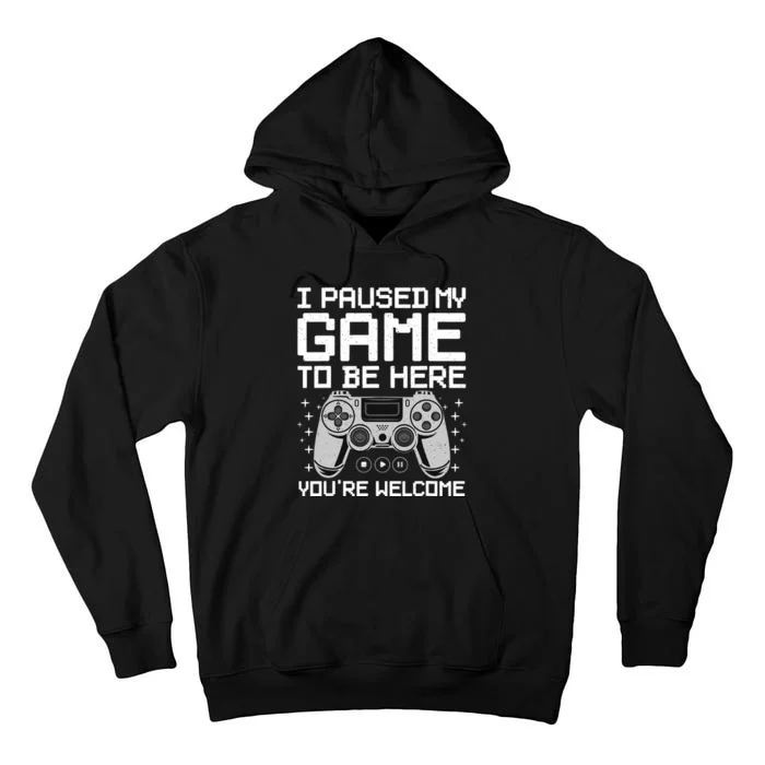 Cool Video Game Art Video Gamer Gaming Lover Tall Hoodie