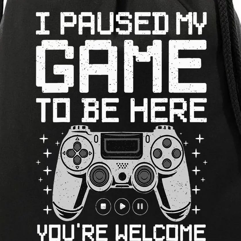 Cool Video Game Art For  Video Gamer Gaming Lover Drawstring Bag