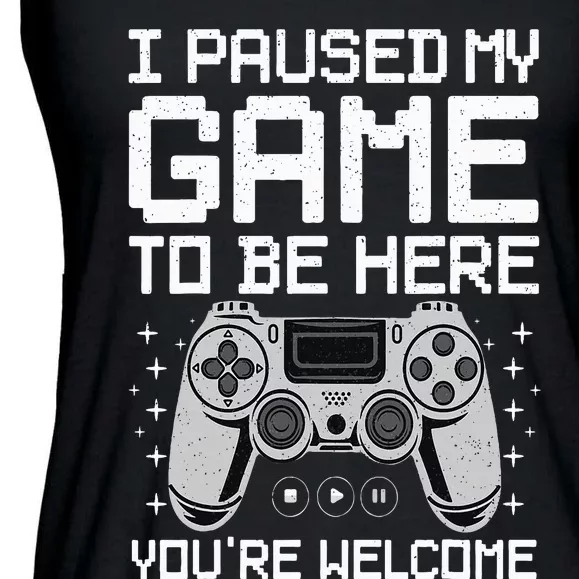 Cool Video Game Art For  Video Gamer Gaming Lover Ladies Essential Flowy Tank