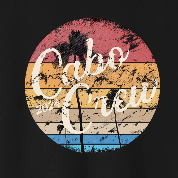 Cabo Vacation Group 2024 Cabo Crew Mexico Travelers Women's Crop Top Tee