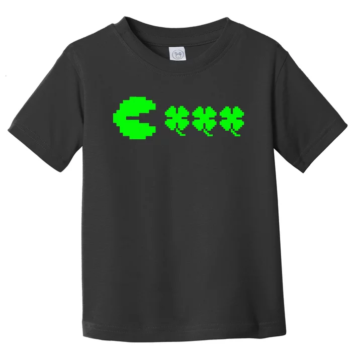 Clover Video Game Controllers St Patricks Day Toddler T-Shirt