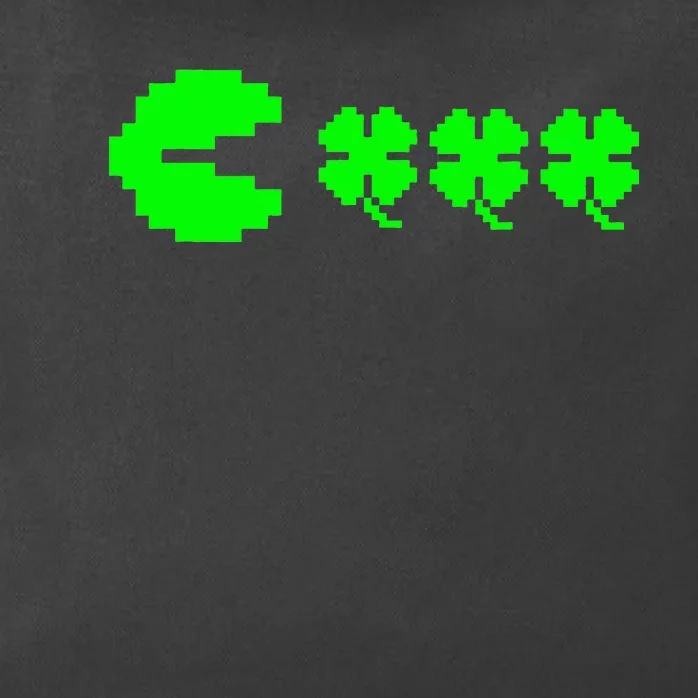 Clover Video Game Controllers St Patricks Day Zip Tote Bag