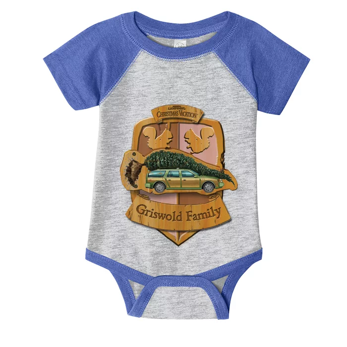 Christmas Vacation Griswold Family Crest Cute Gift Infant Baby Jersey Bodysuit