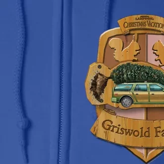 Christmas Vacation Griswold Family Crest Cute Gift Full Zip Hoodie