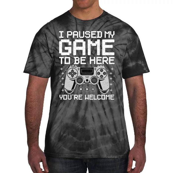 Cool Video Game Art For Video Gamer Tie-Dye T-Shirt