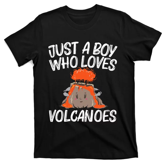 Cool Volcano Gift Lava Magma Eruption Geology T-Shirt