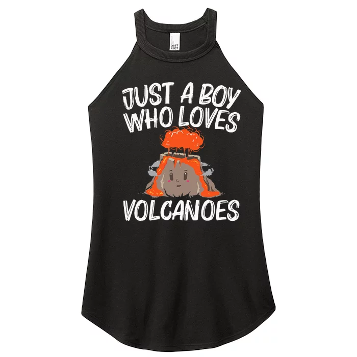 Cool Volcano Gift Lava Magma Eruption Geology Women’s Perfect Tri Rocker Tank