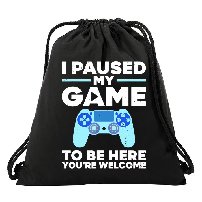 Cool Video Game Art For Wo Video Gamer Gaming Lover Drawstring Bag