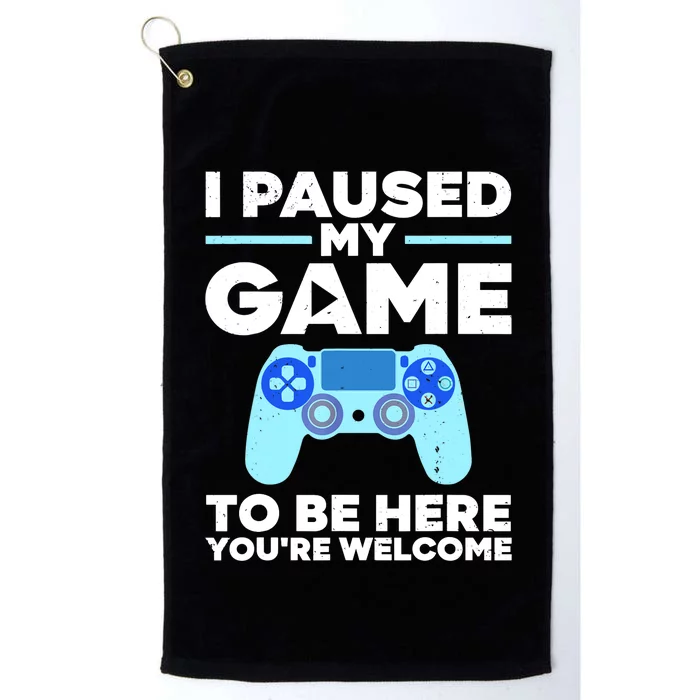 Cool Video Game Art For Wo Video Gamer Gaming Lover Platinum Collection Golf Towel