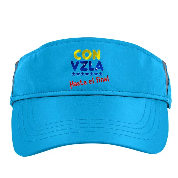 Con Venezuela Hasta El Final Adult Drive Performance Visor