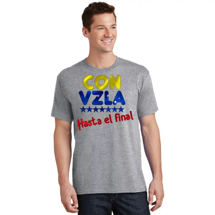 Con Venezuela Hasta El Final T-Shirt