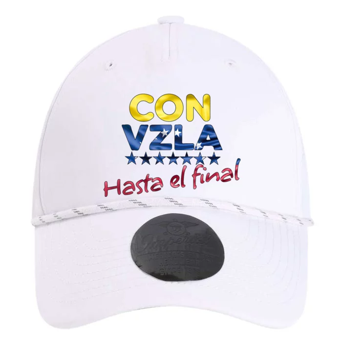 Con Venezuela Hasta El Final Maria Corina Machado Edmundo Performance The Dyno Cap