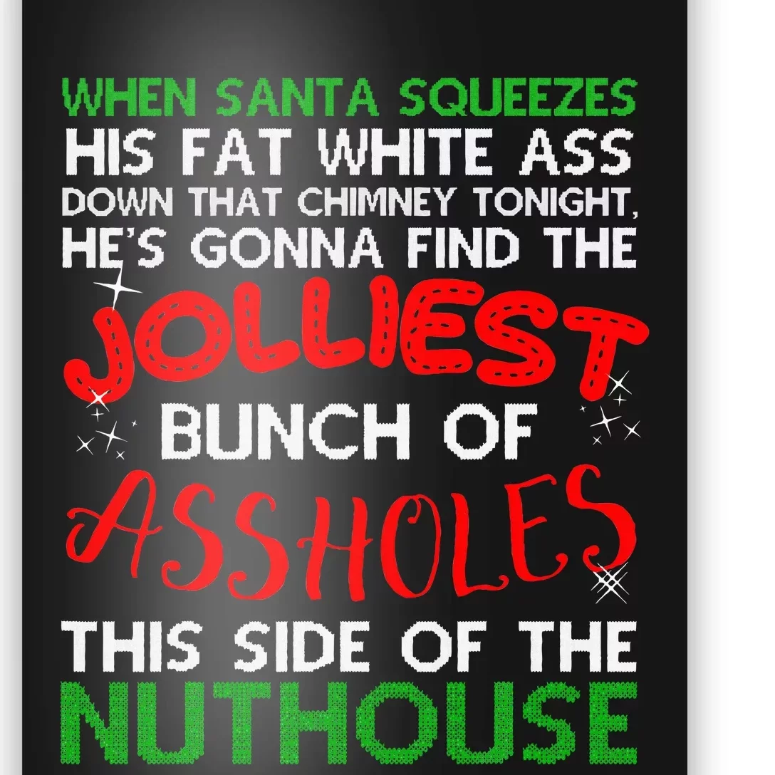 Christmas Vacation Jolliest Bunch Ugly Christmas Xmas Gifts Poster