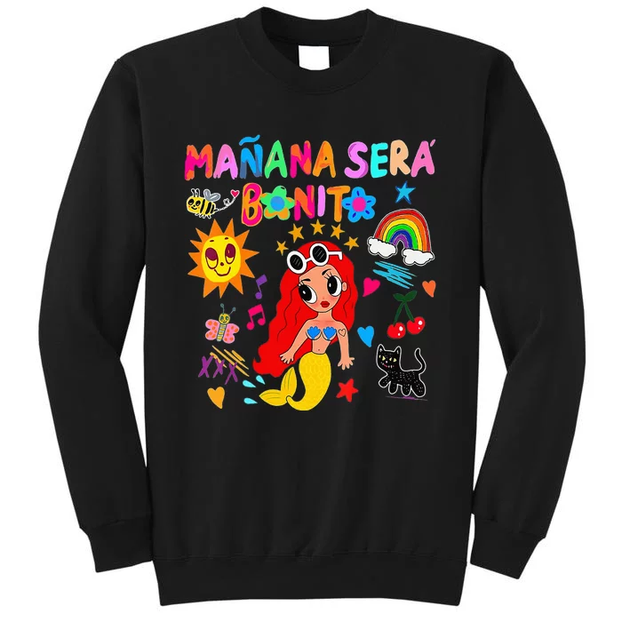 Colorful Vintage Karols Manana G Sera Bonitos Lover Tall Sweatshirt