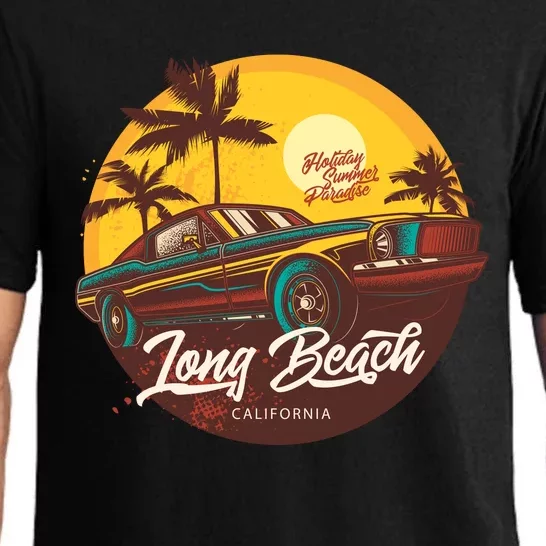 California Vibe Long Beach California Pajama Set