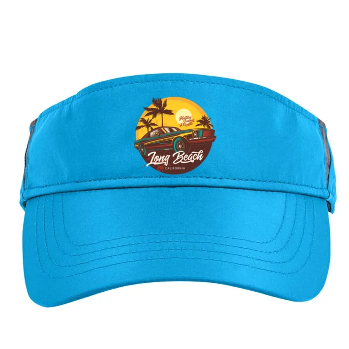 California Vibe Long Beach California Adult Drive Performance Visor