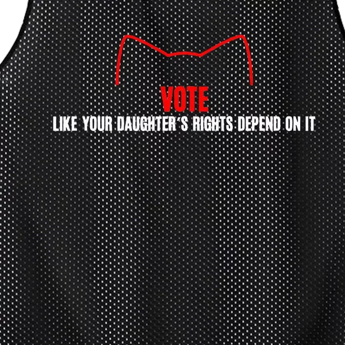 Cats Vote Like Your DaughterS Rights Depend On It Cat Lover Mesh Reversible Basketball Jersey Tank