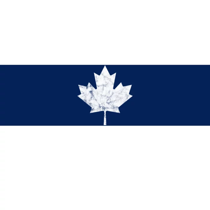 Canada Vintage Leaf Bumper Sticker