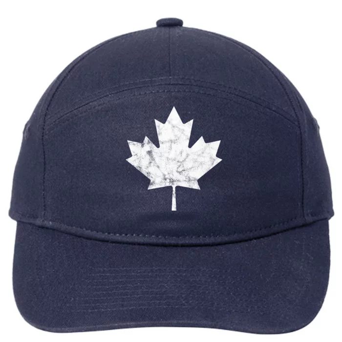 Canada Vintage Leaf 7-Panel Snapback Hat