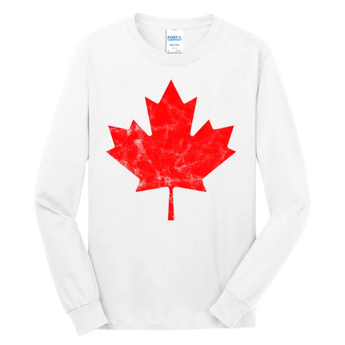 Canada Vintage Leaf Tall Long Sleeve T-Shirt