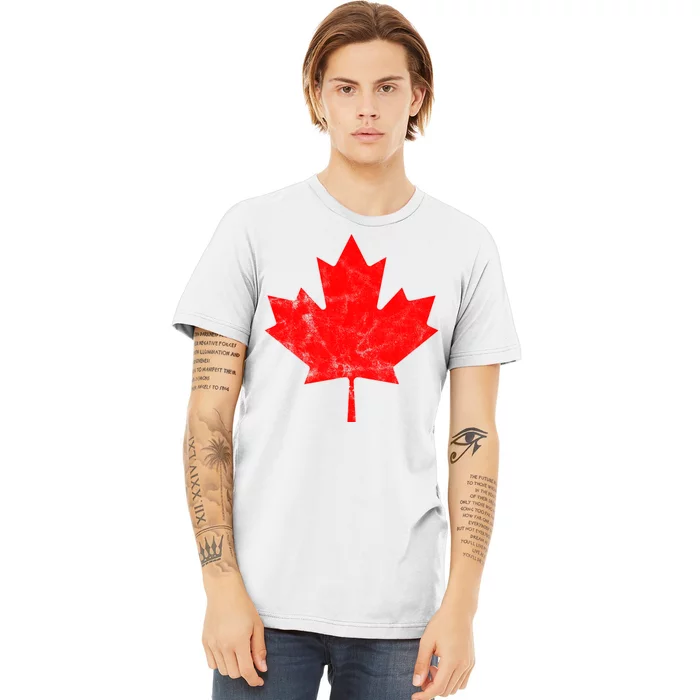 Canada Vintage Leaf Premium T-Shirt