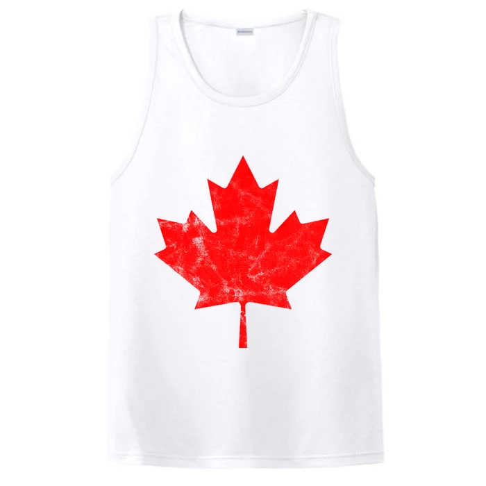 Canada Vintage Leaf Performance Tank