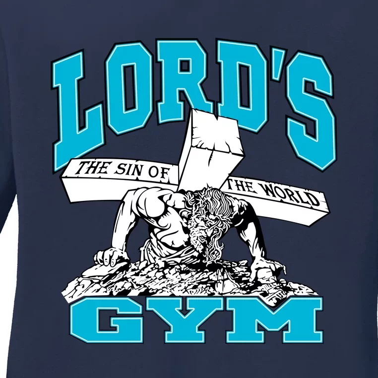 Cool Vector Lord's Gym New Ladies Long Sleeve Shirt