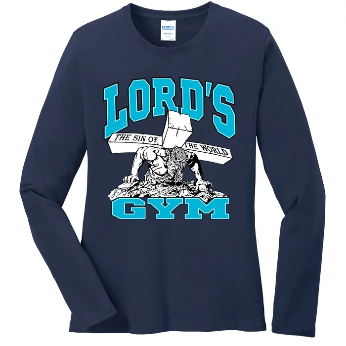 Cool Vector Lord's Gym New Ladies Long Sleeve Shirt