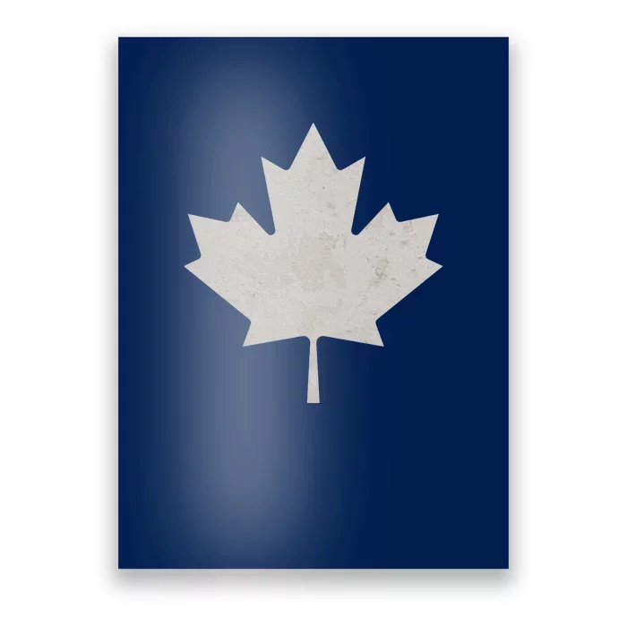 Canadian Vintage Maple Leaf Canada National Pride Flag Symbol Poster