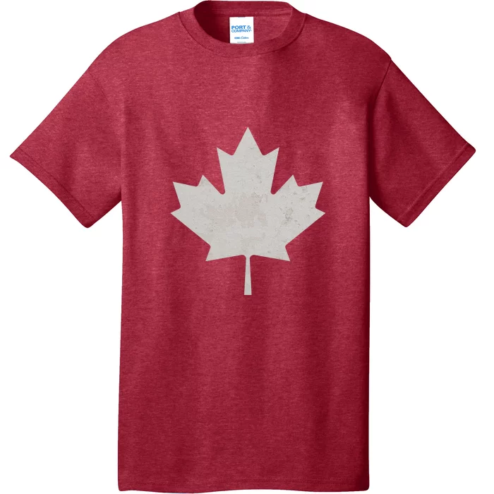 Canadian Vintage Maple Leaf Canada National Pride Flag Symbol T-Shirt