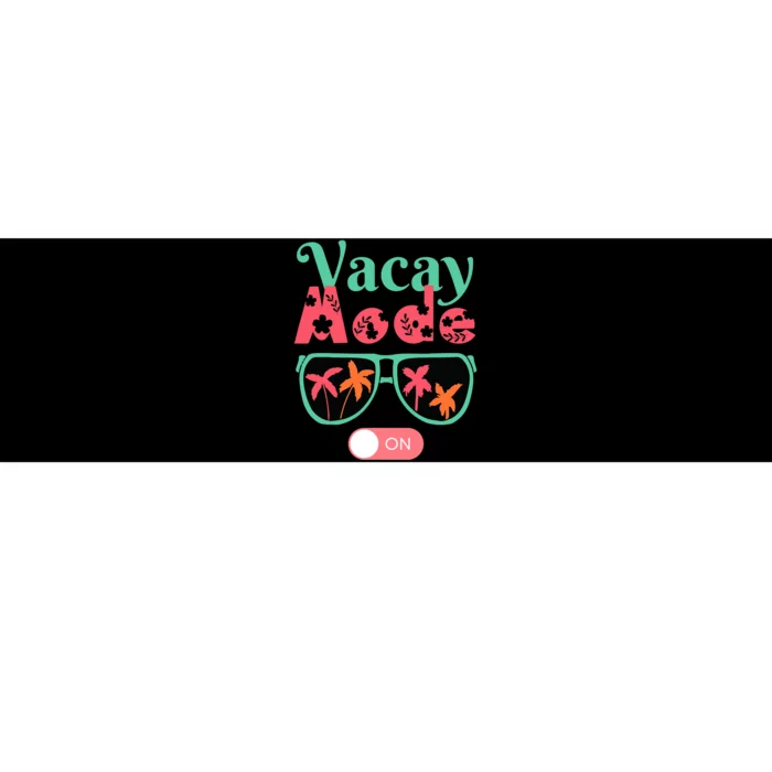 Cute Vacay Mode Summer On Funny Family Vacation Bumper Sticker