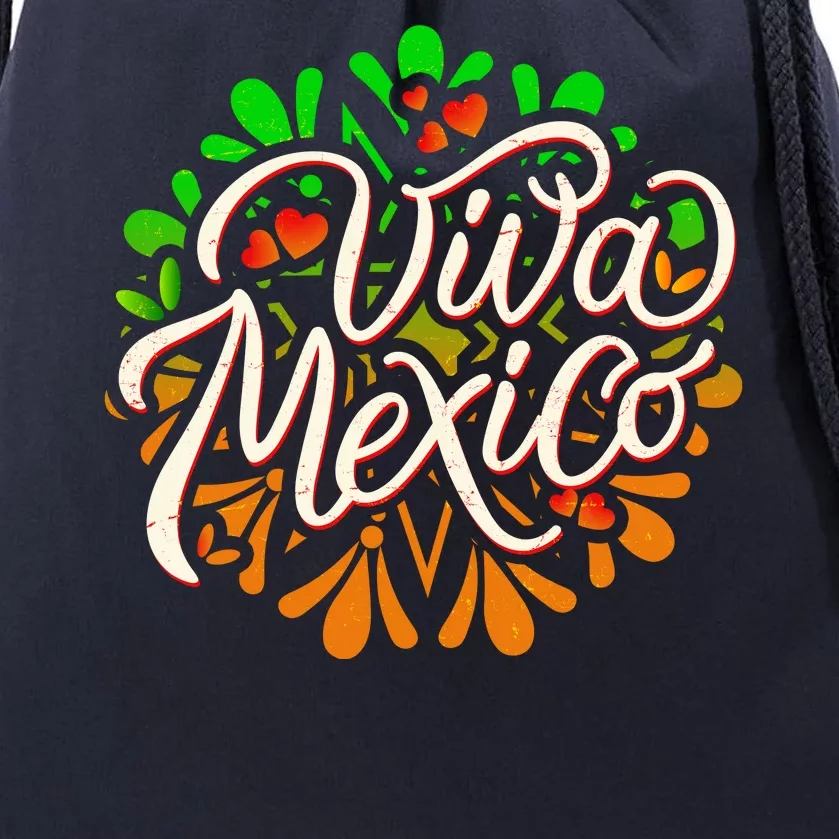 Cute Viva Mexico Drawstring Bag