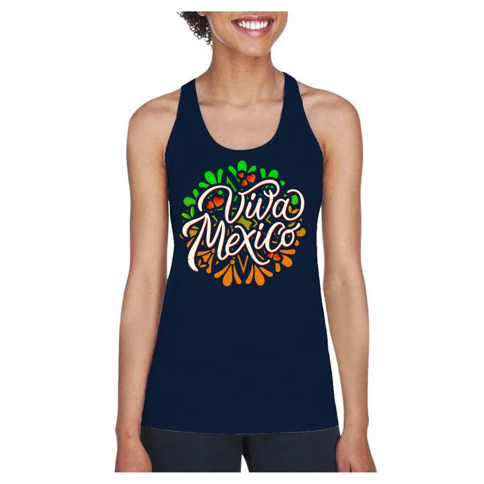 Cute Viva Mexico Women's Racerback Tank