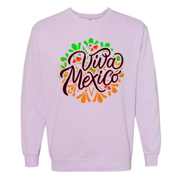 Cute Viva Mexico Garment-Dyed Sweatshirt