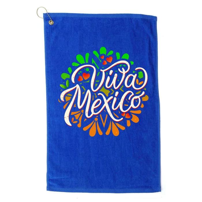 Cute Viva Mexico Platinum Collection Golf Towel