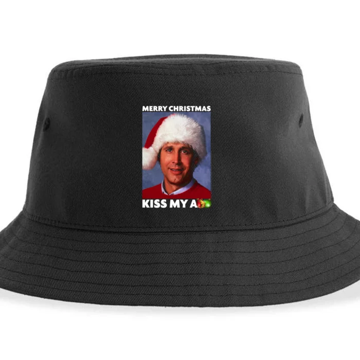 Christmas Vacation Merry Kiss Sustainable Bucket Hat