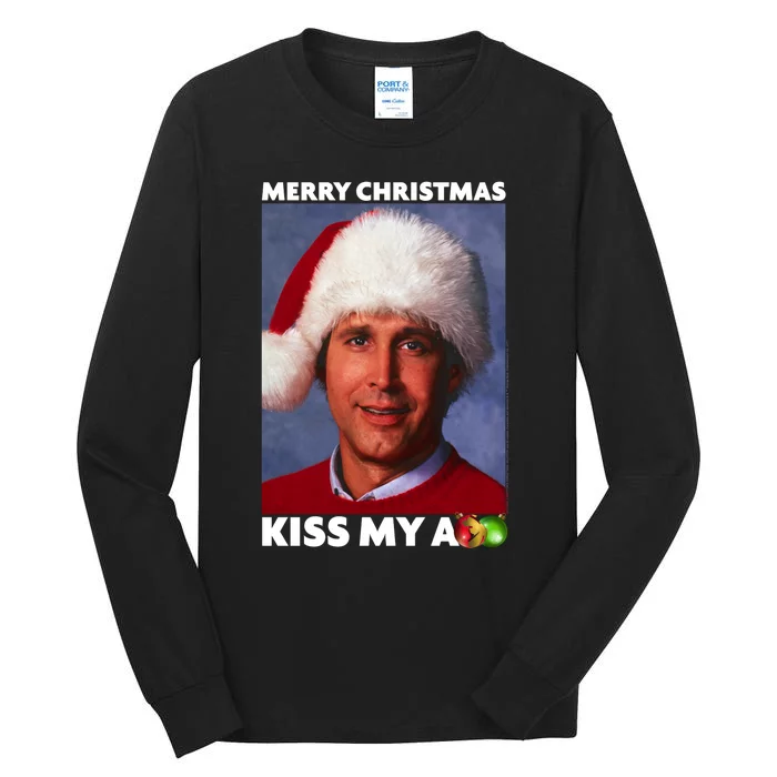 Christmas Vacation Merry Kiss Tall Long Sleeve T-Shirt