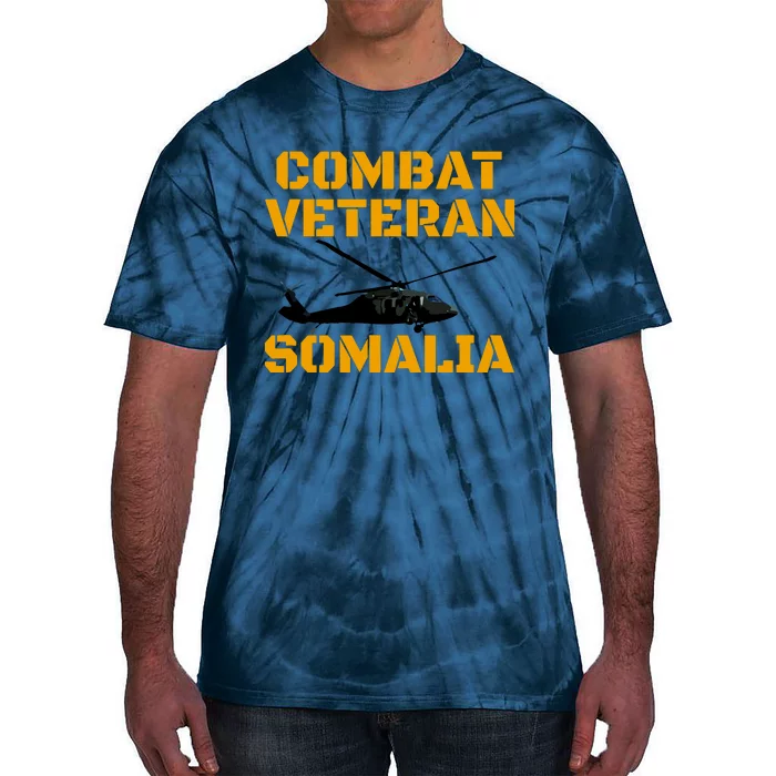 Combat Veteran Mogadishu Somalia Operation Restore Hope Tie-Dye T-Shirt