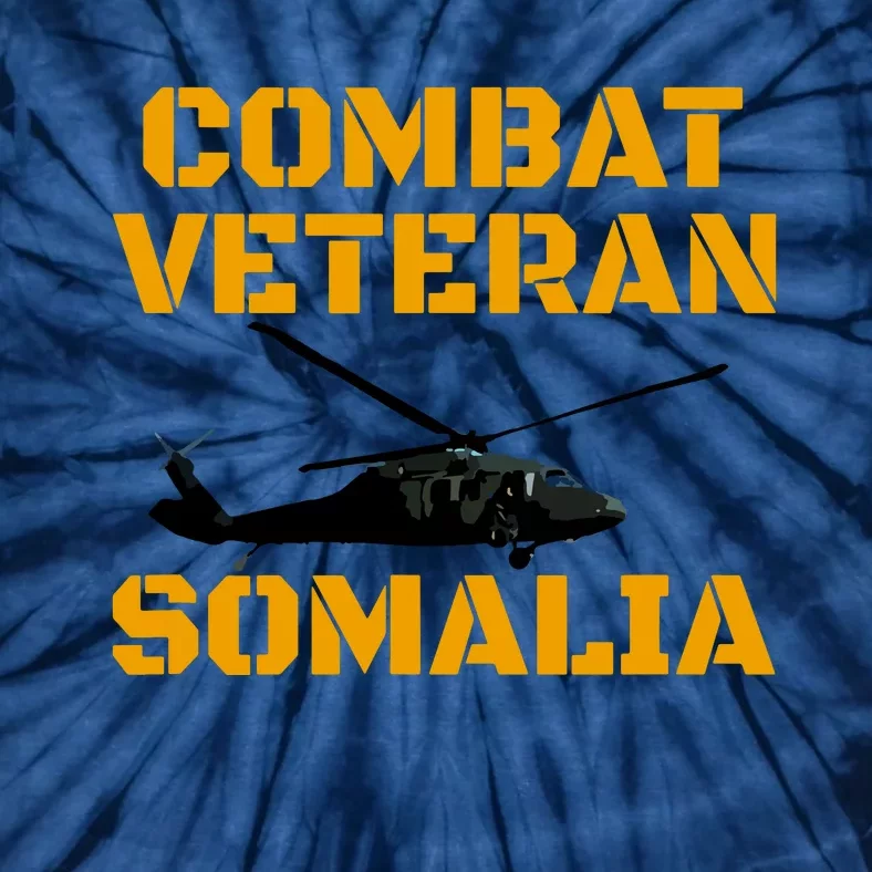 Combat Veteran Mogadishu Somalia Operation Restore Hope Tie-Dye T-Shirt