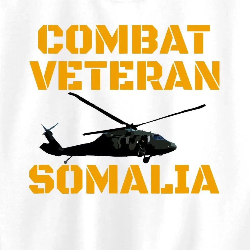 Combat Veteran Mogadishu Somalia Operation Restore Hope Kids Sweatshirt